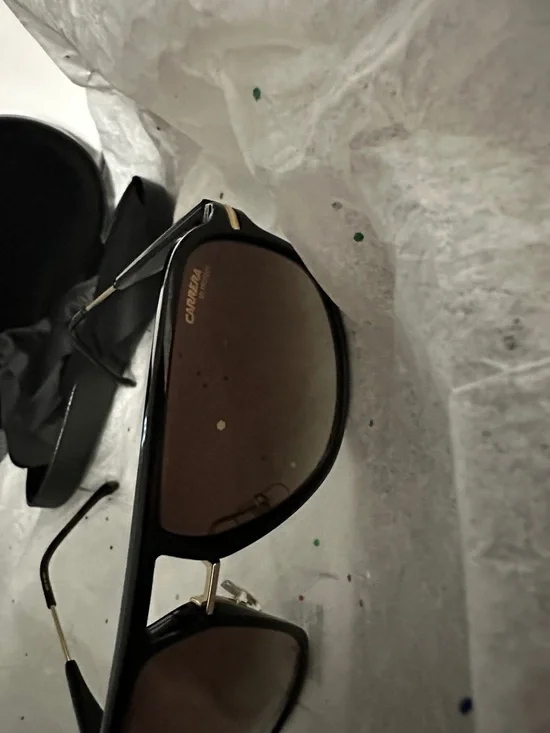 Carrera Black Frame Sunglasses with Gradient Brown Lenses - Picture 5 of 8